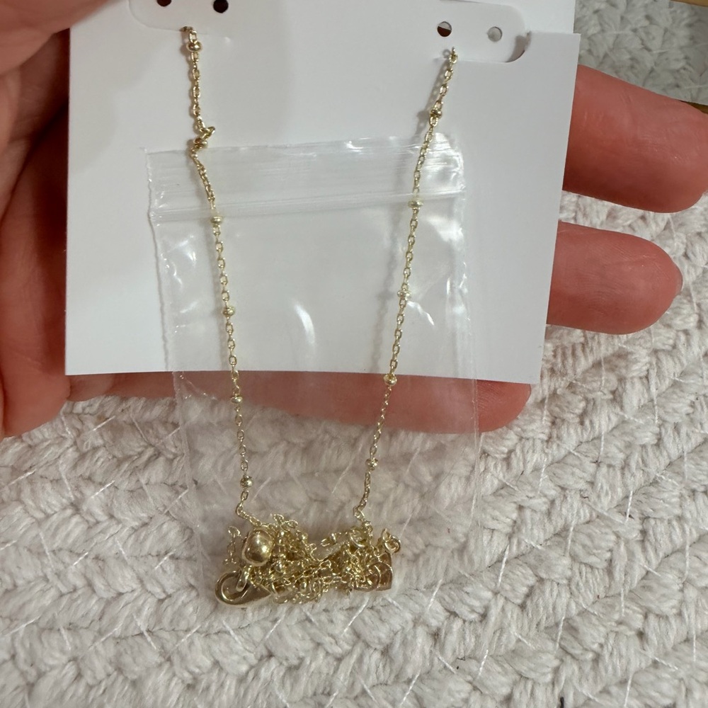Kendra Scott Mini Elisa Satellite Short Pendant Necklace - NEW! - Picture 5 of 6
